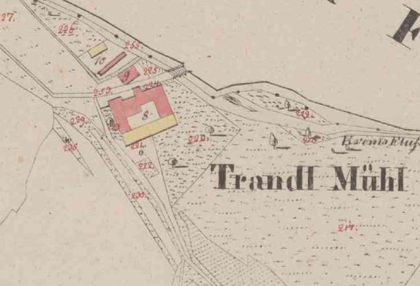 kleines Bild der Grafemühle Grafenmühle Trandlmühle Trondlmühle