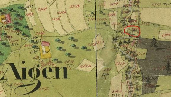 kleines Bild der Nabeckermühle Stinzenbichlmühle