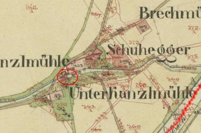 kleines Bild der Unterkanzlmühle