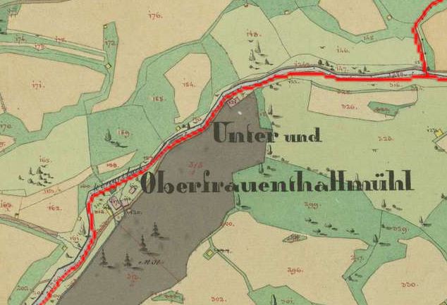 kleines Bild der Oberfrauenthalmühle Frauenthalmühle