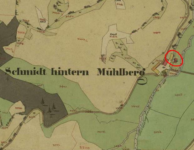 kleines Bild der Schmiede hintern Mühlberg