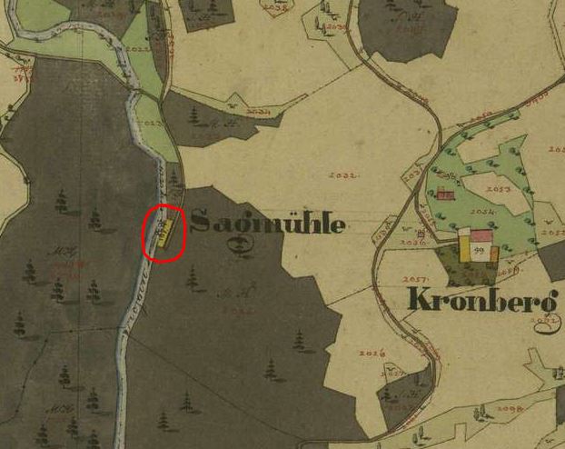 kleines Bild der Sagmühle in Dimbach