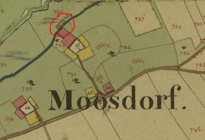 kleines Bild der Mühle in Moosdorf