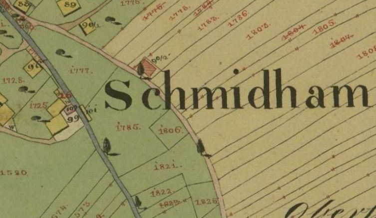 kleines Bild der Mühle in Schmidham