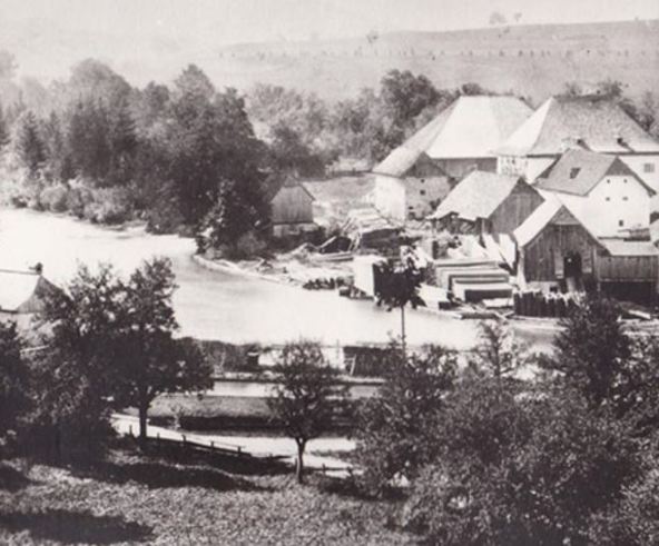 kleines Bild der Birmühle Pichlmühle zu Mühlthal