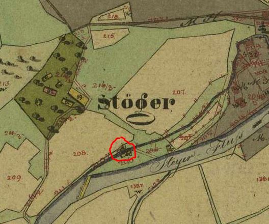 kleines Bild der Stögergutmühle und Säge