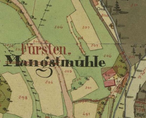 kleines Bild der Fürstenmühle Mangstmühle