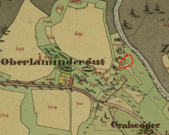 kleines Bild der Hausmühle am Laimingergraben