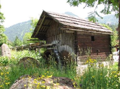 kleines Bild der Mühle in Itter