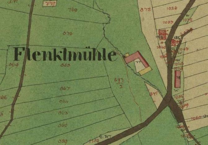 kleines Bild der Flenkelmühle Hutsteinermühle