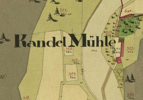 kleines Bild der Lehsteinmühle Kandelmühle