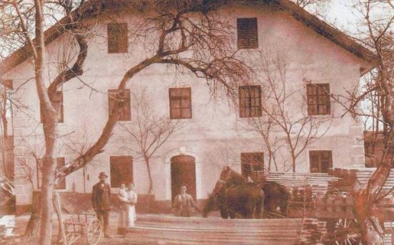 kleines Bild der Perschlingmühle und Säge