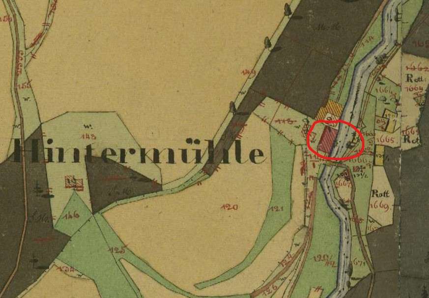 kleines Bild der Hintermühle und Säge