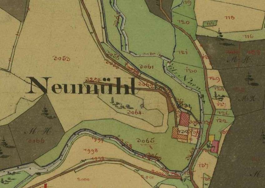 kleines Bild der Neumühle und Säge