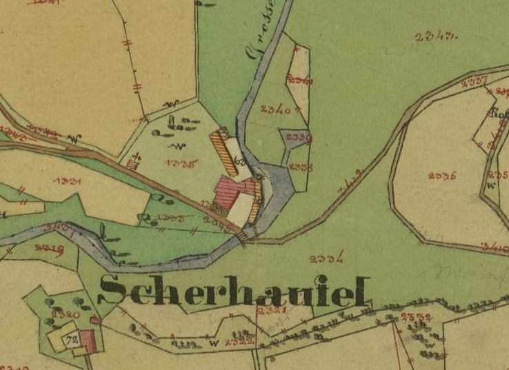 kleines Bild der Wachtlmühle und Säger