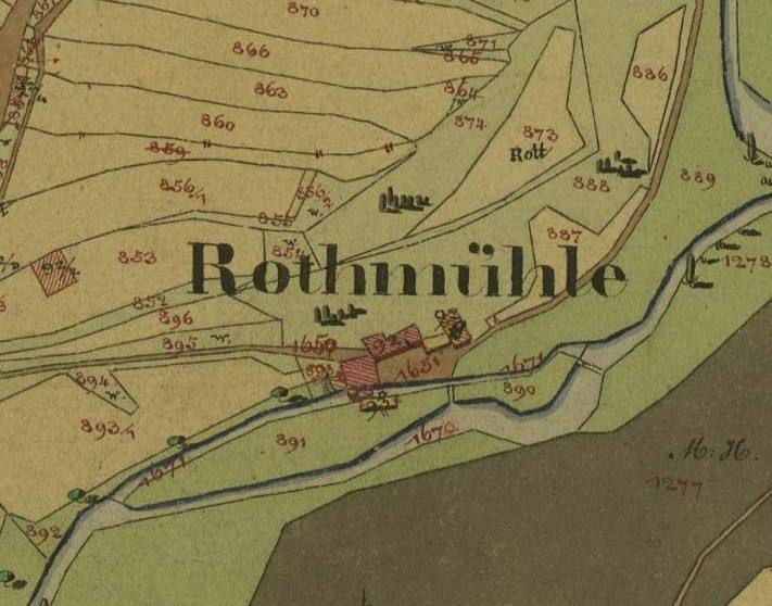 kleines Bild der Rothmühle und Säge