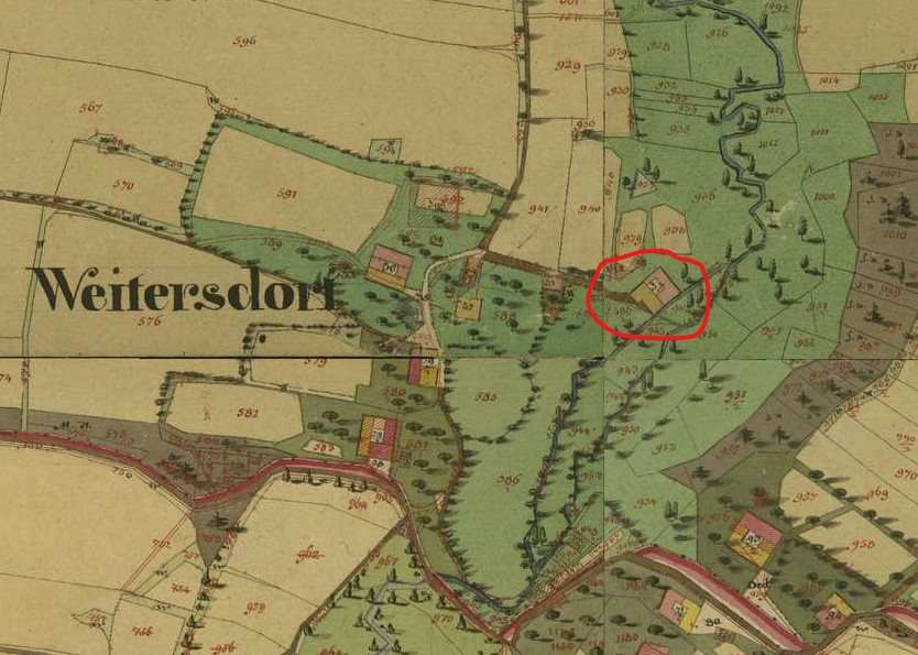 kleines Bild der Mühle zu Weitersdorf