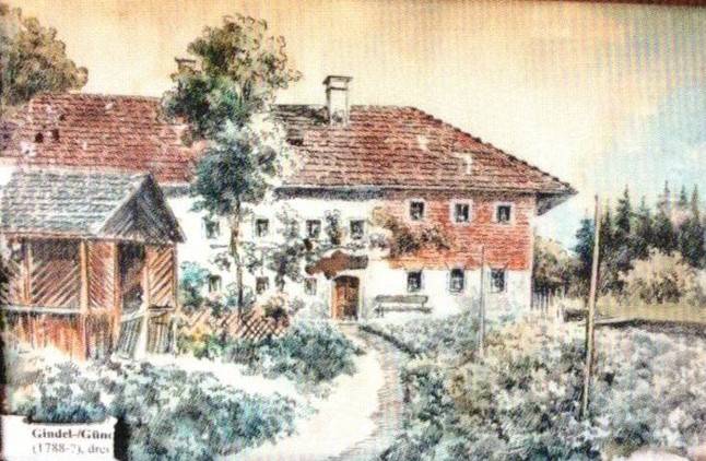 kleines Bild der Gundlmühle Gündlmühle Gindlmühle