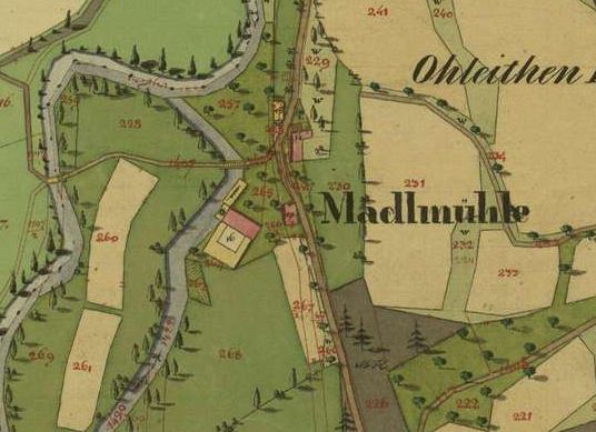 kleines Bild der Madlmühle und Säge