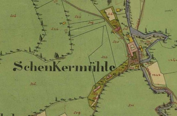 kleines Bild der Schenkermühle und Säge