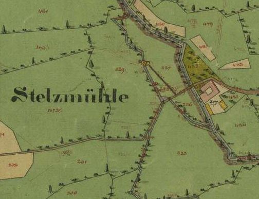 kleines Bild der Stelzmühle und Säge