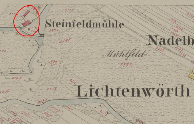 kleines Bild der Steinfeldmühle Hofermühle